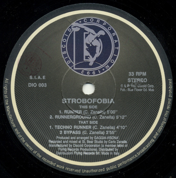 Strobofobia - Runner | Discoid Corporation (DIO 003)