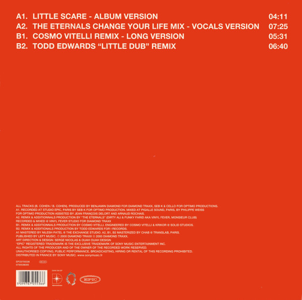 Benjamin Diamond - Little Scare | Epic (EPC6705536) - 2
