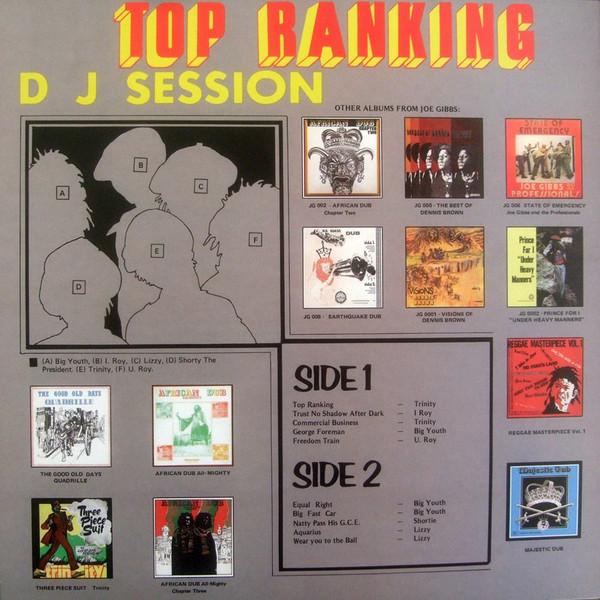 Various - Top Ranking DJ Session Volume 1 | Joe Gibbs Record Globe (JGDJ 001) - 2 Various - Top Ranking DJ Session Volume 1 | Joe Gibbs Record Globe (JGDJ 001) - 2
