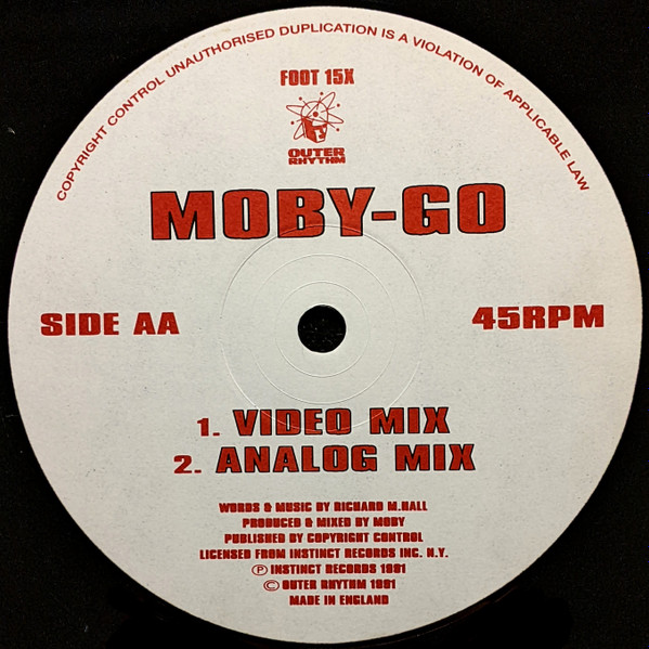 Moby - Go (Mixes) | Outer Rhythm (FOOT 15X) - 4