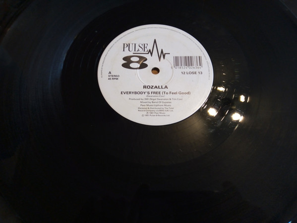Rozalla - Everybody's Free (To Feel Good) | Pulse-8 Records (12 LOSE 13) - main