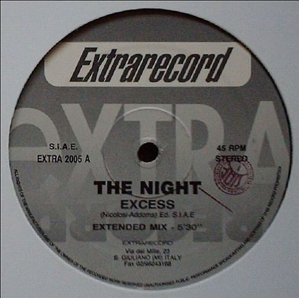 Excess - The Night | Extrarecord (EXTRA 2005)
