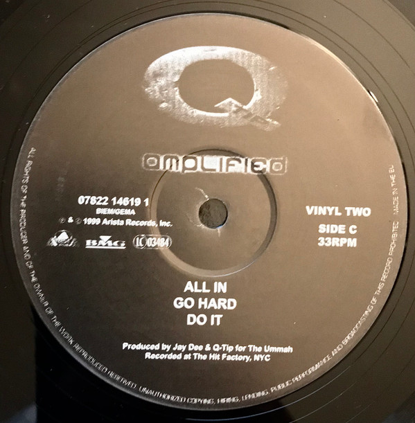 Q-Tip - Amplified | Arista (07822-14619-1) - 5