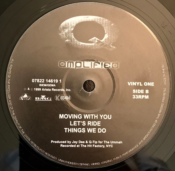 Q-Tip - Amplified | Arista (07822-14619-1) - 4