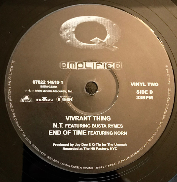 Q-Tip - Amplified | Arista (07822-14619-1) - 6