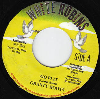 Determine / Granty Roots - Back Pan De Street / Go Fi It | White Robins (none)