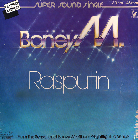 Boney M. - Rasputin | Durium (DEX 13002)