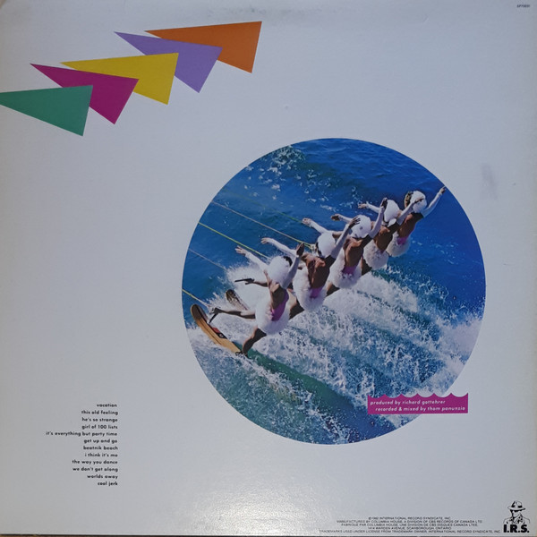 Go-Go's - Vacation | I.R.S. Records (SP 70031) - 2