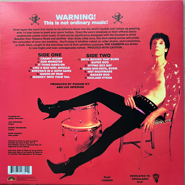 The Cramps - Big Beat From Badsville (Limited Edition, Reissue, Clear Vinyl) [Vinyl] | Vengeance Records (VEN674) - 2