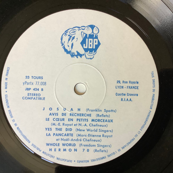 Various - Vie Nouvelle | JBP (JBP 424) - 4