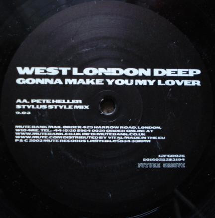West London Deep - Gonna Make You My Lover | Future Groove (12FGR025) - 3 West London Deep - Gonna Make You My Lover | Future Groove (12FGR025) - 3