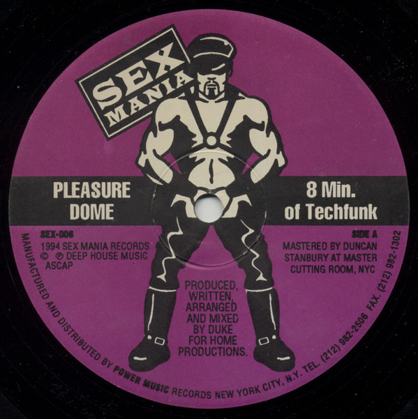 Pleasure Dome - 8 Min. Of Techfunk | Sex Mania (SEX-006)