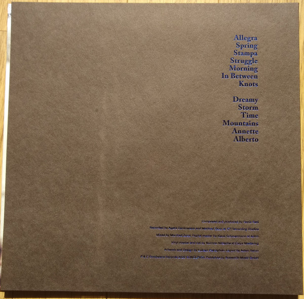 Hania Rani - On Giacometti | Gondwana Records (GONDLP059) - 3