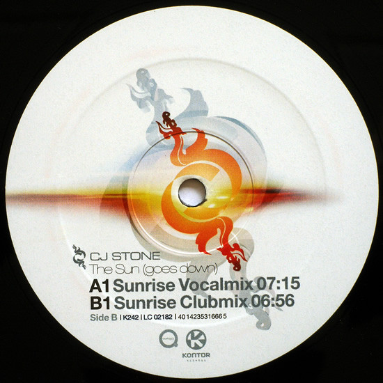 CJ Stone - The Sun (Goes Down) | Kontor Records (K242) - 3 CJ Stone - The Sun (Goes Down) | Kontor Records (K242) - 3