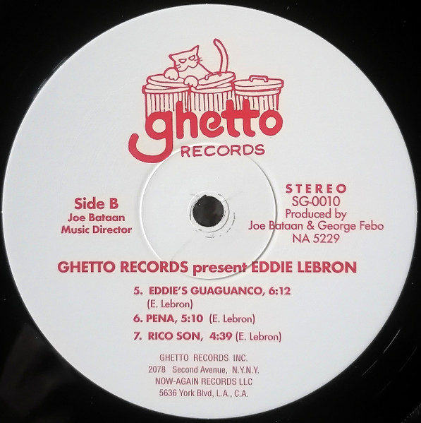 Eddie LeBron - Ghetto Records Presents.... Eddie Lebron | Now-Again Records (NA5229-LP) - 4