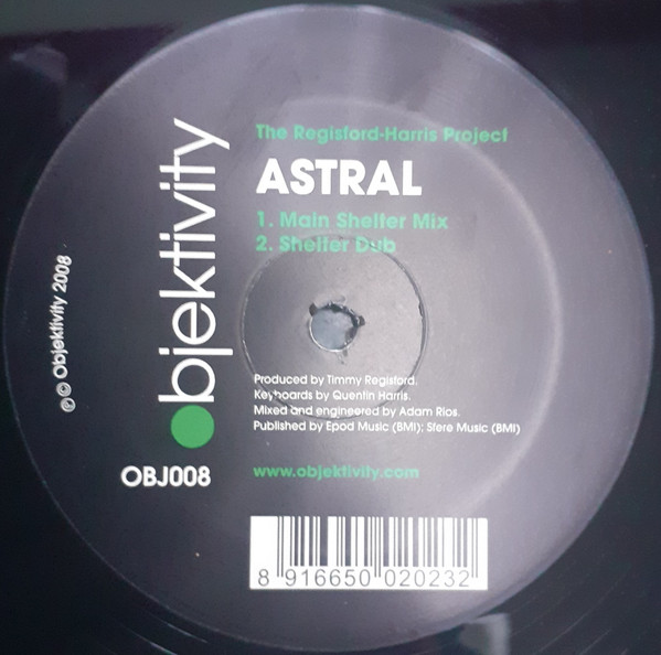 The Regisford-Harris Project - Astral | Objektivity (OBJ008)
