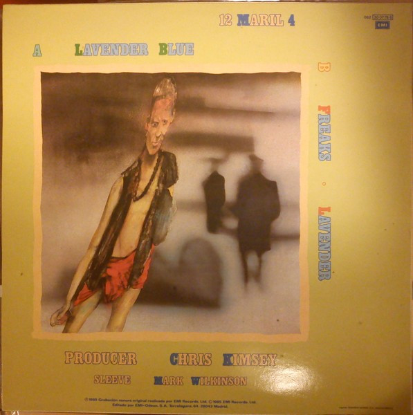 Marillion - Lavender | EMI (052 20 0778 6) - 2