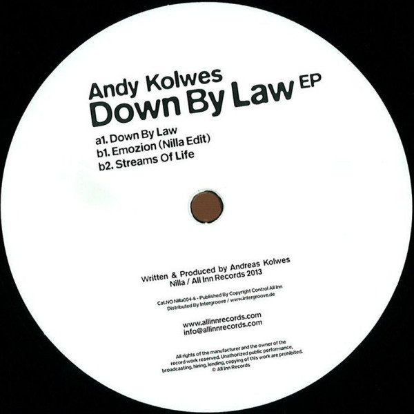 Andy Kolwes - Down By Law EP | Nilla (Nilla004-6)