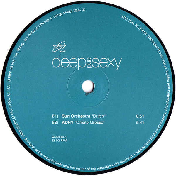 Various - Deep And Sexy (A Wave Music Collection) | Wave Music (WM50084-1) - 3