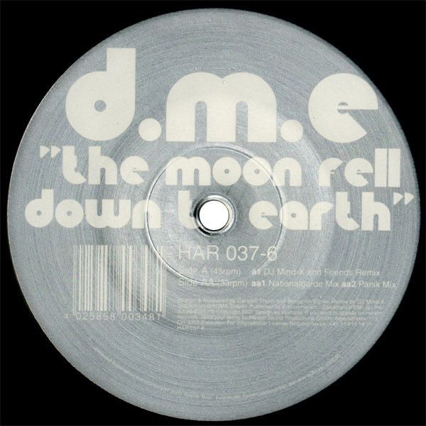 D.M.E. - The Moon Fell Down To Earth | Harem Records (HAR 037-6)