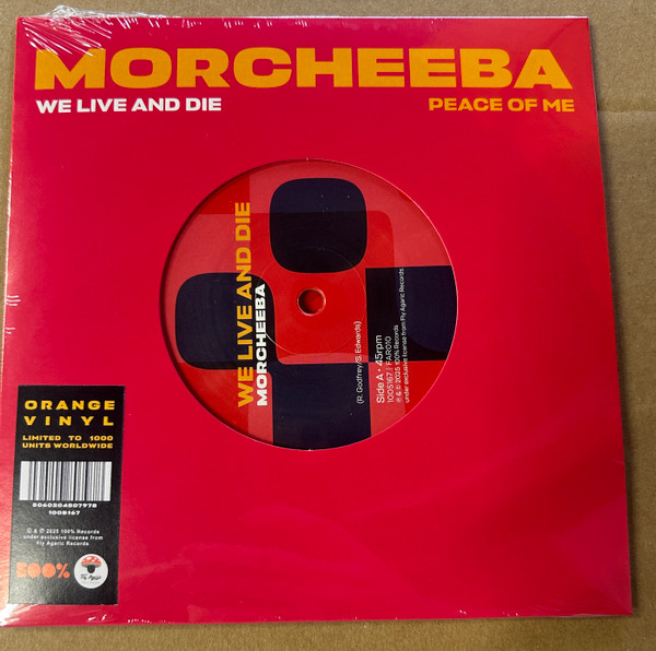 Morcheeba - We Live And Die / Peace Of Me | 100% Records (100S167) - main