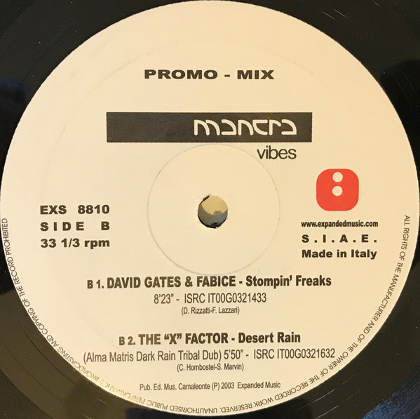 Various - Promo Mix 8810 | Mantra Vibes (EXS 8810) - 2