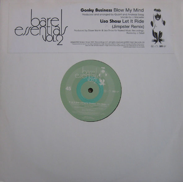 Gonky Business / Lisa Shaw - Bare Essentials Vol. 2 | Astralwerks (ASWLPDJ 80419) Gonky Business / Lisa Shaw - Bare Essentials Vol. 2 | Astralwerks (ASWLPDJ 80419)