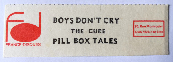 The Cure - Boys Don't Cry (New Voice • New Mix) | Polydor (883 937-7) - 6