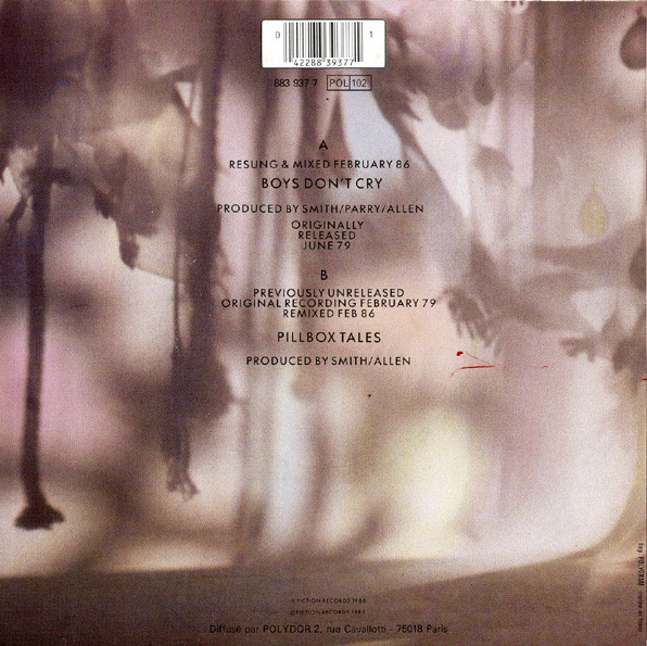The Cure - Boys Don't Cry (New Voice • New Mix) | Polydor (883 937-7) - 2