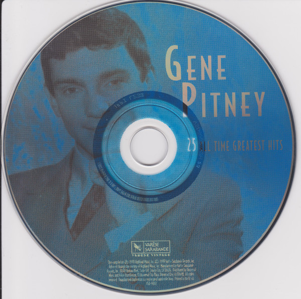 Gene Pitney - 25 All-Time Greatest Hits | Varèse Vintage (VSD-6002) - 3 Gene Pitney - 25 All-Time Greatest Hits | Varèse Vintage (VSD-6002) - 3