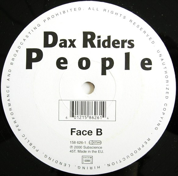 Dax Riders - People | Subscience (158 626-1)