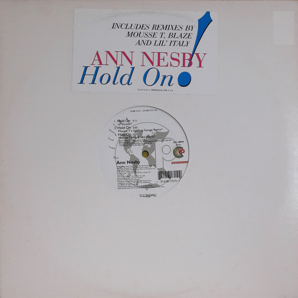 Ann Nesby - Hold On | Perspective Records (31458 1315-1) - main Ann Nesby - Hold On | Perspective Records (31458 1315-1) - main