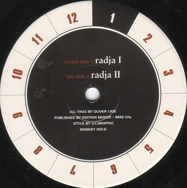 Oliver Lieb - Monkey I | 12 Inch Monkeys (MONKEY 001-6)