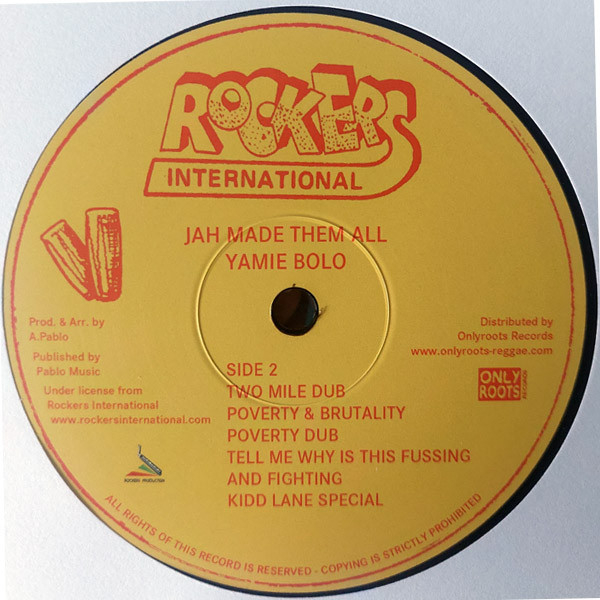 Yami Bolo - Jah Made Them All | Rockers International (none) - 4