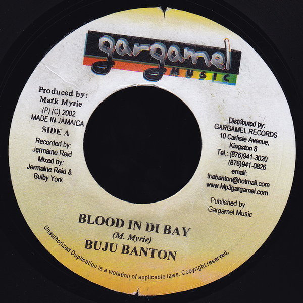 Buju Banton - Blood In Di Bay | Gargamel Music (none)