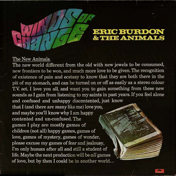 Eric Burdon & The Animals - Winds Of Change | Polydor (2391 293)