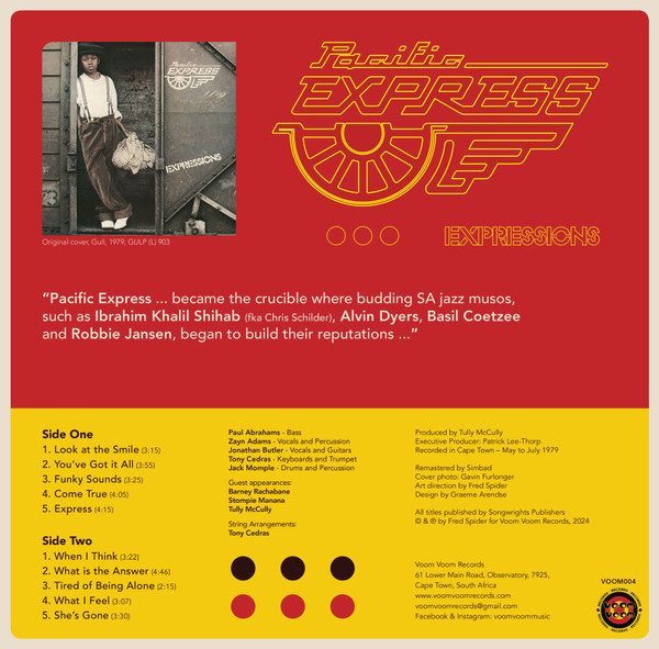 Pacific Express - Expressions | Voom Voom Records (VOOM004) - 2