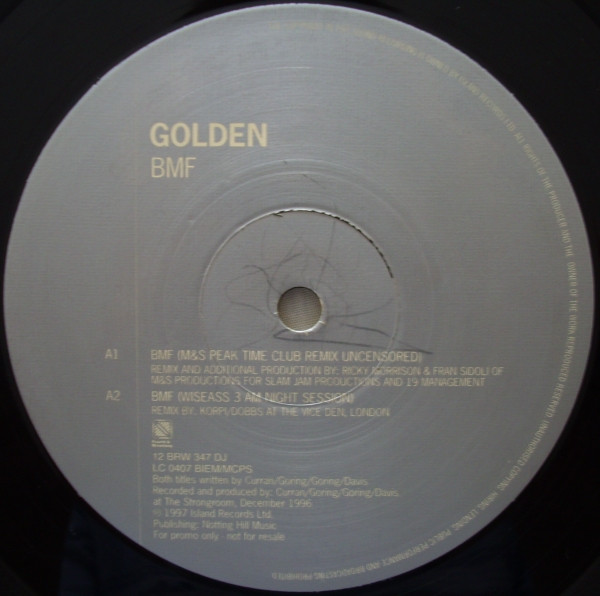 Golden - BMF | 4th & Broadway (12 BRW 347 DJ)