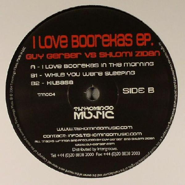 Guy Gerber vs Shlomi Zidan - I Love Boorekas EP | Tishomingo Music (TM004) - main