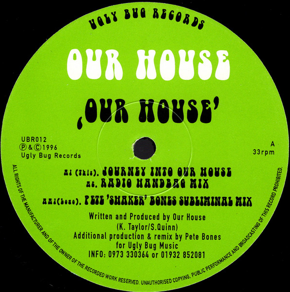 Our House - Our House | Ugly Bug Records (UBR012)