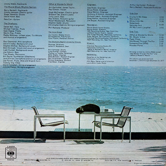 Art Garfunkel - Watermark | CBS (S 86054) - 2