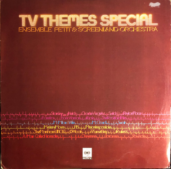 Ensemble Petit & Screenland Orchestra - TV Themes Special | CBS/Sony (15-AH-439 A)