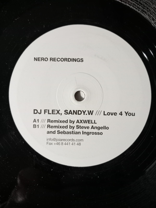 DJ Flex And Sandy W - Love 4 You | Nero Recordings (NE 005)