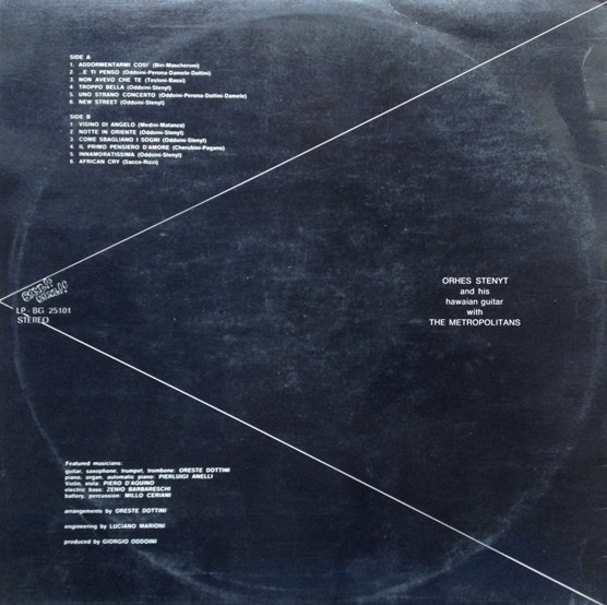Orhes Stenyt With The Metropolitans - Orhes Stenyt And His Hawaian Guitar With The Metropolitans | Bang!! Bang!! (LP-BG 25101) - 2