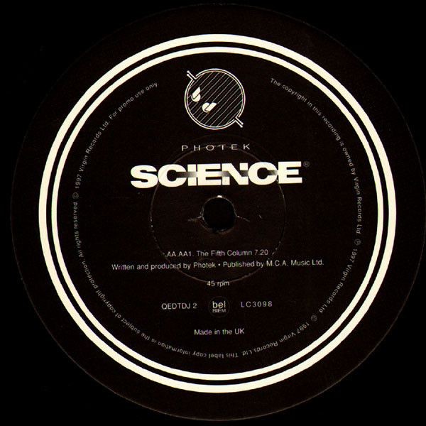 Photek - Ni - Ten - Ichi - Ryu | Science (QEDTDJ 2)