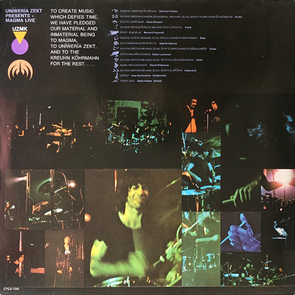 Magma - Magma Live (Magma Hhaï) | Utopia (CYL2-1245) - 4