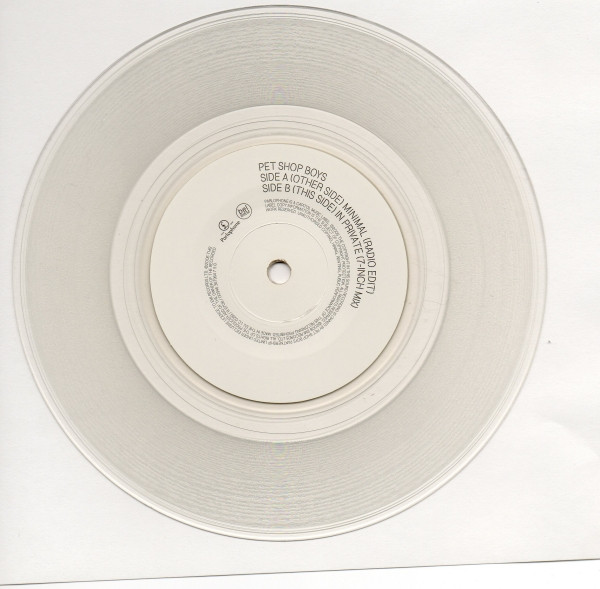 Pet Shop Boys - Minimal | Parlophone (R 6708) - 2