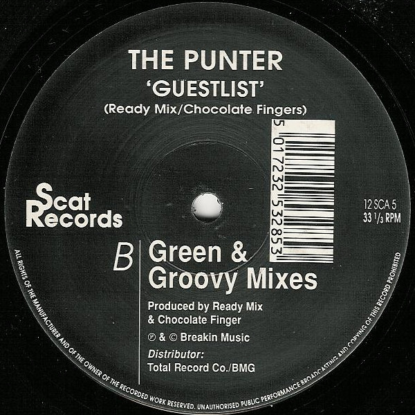 The Punter - Guestlist | Scat Records (12 SCA 5) - 3 The Punter - Guestlist | Scat Records (12 SCA 5) - 3