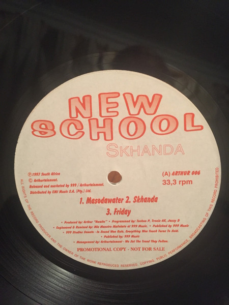 New School - Skhanda | 999 Music (ARTHUR 006) - main