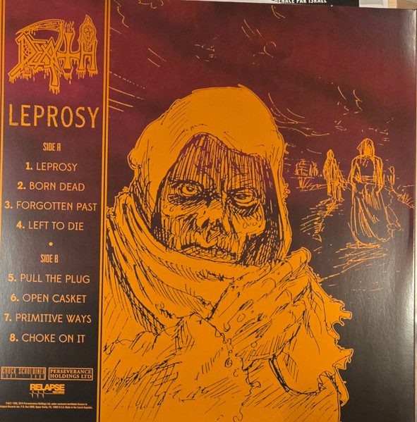 Death - Leprosy | Relapse Records (RR7228) - 2 Death - Leprosy | Relapse Records (RR7228) - 2
